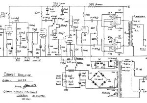 Guitar Amp Wiring Diagram orange Schematics