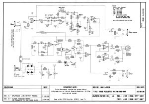 Guitar Amp Wiring Diagram Schematics
