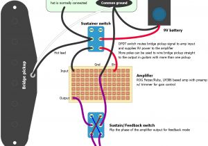 Guitar Input Jack Wiring Diagram Misc Diy Sustainer Diy Fever Building My Own Guitars Amps and