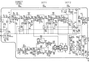 Guitar Pedal Wiring Diagram Boss Oc 2 Dual Octave Down Guitar Pedal Schematic Diagram