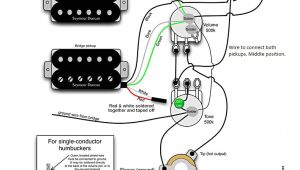 Guitar Wiring Diagram 2 Volume 1 tone 2 Humbuckers 1 Volume 1 tone Best Of Wiring Diagram Image