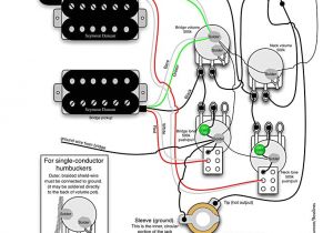 Guitar Wiring Diagram Box Guitar Three String Pickup Wiring for Single Pickup and Volume