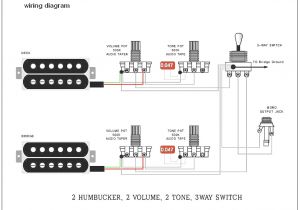 Guitar Wiring Diagrams 2 Humbucker 3 Way toggle Switch 2 Pickup Wiring Diagram Wiring Diagram Basic