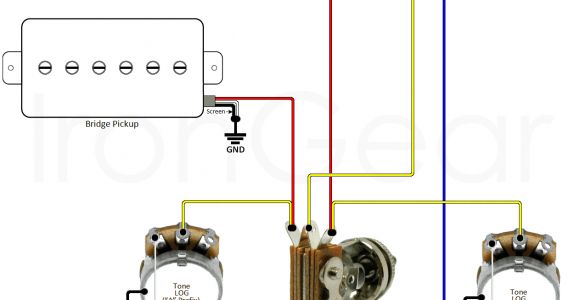 Guitar Wiring Diagrams 2 Pickups 2 Pickup Wiring Diagram Wiring Diagrams Konsult