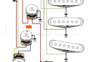 Guitar Wiring Diagrams 3 Pickups 1 Volume 2 tone 2d7 Wiring Diagram 3 Humbucker Les Paul Wiring Library