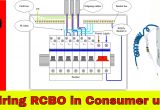Hager Rcd Wiring Diagram How to Wire Rcbo In Consumer Unit Uk Rcbo Wiring Youtube
