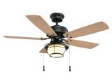 Hampton Bay Ceiling Fan Light Kit Wiring Diagram Hampton Bay north Shoreline 46 In Led Indoor Outdoor Natural Iron