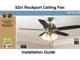 Hampton Bay Fan Wiring Diagram How to Install the Hampton Bay 52 Rockport Ceiling Fan Youtube