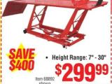 Harbor Freight Hoist Wiring Diagram Harbor Freight Coupon 1000 Lb Capacity Motorcycle Lift Lot No