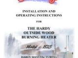 Hardy Wood Furnace Wiring Diagram H2 H3 H4 H5 Hardy Heater