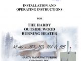 Hardy Wood Furnace Wiring Diagram H2 H3 H4 H5