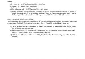 Harrington Hoist Wiring Diagram Single Girder Bridge Beam Chart Harrington Hoists and Cranes Harrington Hoist Wiring Diagram Single Girder Bridge Beam Chart Harrington Hoists and Cranes