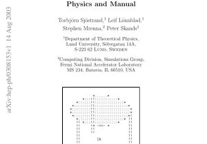 Haywire Pro T Wiring Diagram Pdf Pythia 6 3 Physics and Manual Haywire Pro T Wiring Diagram Pdf Pythia 6 3 Physics and Manual