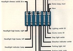Headlight Dimmer Switch Wiring Diagram thesamba Com Type 2 Wiring Diagrams