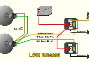 Headlight Relay Wiring Diagram Wire Up the Individual Wires to the Relays Please Refer the the