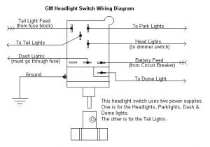 Headlight Switch Wiring Diagram Gm Dimmer Switch Wiring Diagram Wiring Diagram Schematic