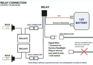 Headlight Wiring Diagram with Relay Hid Light Relay Diagram Wiring Diagram Expert