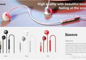 Headset Wiring Diagram Baseus Enock H06 Lateral In Ear Wire Earphone Black Red Silver