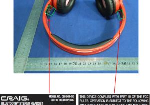 Headset Wiring Diagram Brc20605 Bluetooth Stereo Headset Label Diagram Label Location