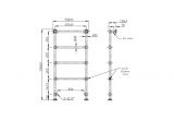 Heated towel Rail Wiring Diagram Enki Traditional 1200mm 4 Rung Heated towel Rail Floor Standing