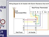 Heating and Cooling thermostat Wiring Diagram thermost Wiring Ac Service Tech