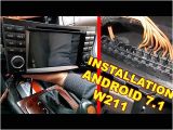 Hizpo android 8.1 Wiring Diagram Mercedes W211 Detailed Installation android 7 1 Radio Dvd Comand Canbus Wheel buttons Decoder