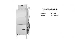 Hobart Dishwasher Am14 Wiring Diagram Ml 110975 Manualzz