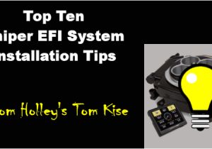 Holley Hp Efi Wiring Diagram top 10 Sniper Efi Installation Tips From Holley S tom Kise Holley Hp Efi Wiring Diagram top 10 Sniper Efi Installation Tips From Holley S tom Kise