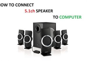 Home theater Systems Speaker Wiring Diagram How to Connect 5 1 Speakers to A New Computer Hd Youtube