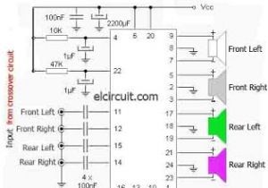 Home theater Wiring Diagrams Tda7560 Car Amplifier Circuit Simple Electronic Circuit Diagram