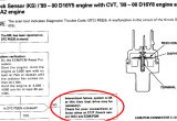Honda Crv Knock Sensor Wiring Diagram Honda Mil Es On Intermittently with Knock Sensor Code