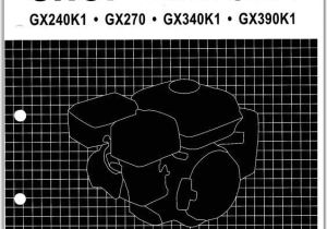 Honda Gx270 Wiring Diagram Honda Engines Gx240k1 Gx270 Gx340k1 Gx390k1 Repair Shop Manual Pdf