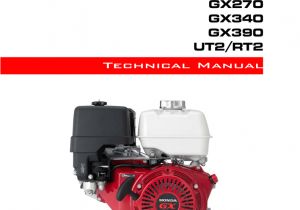 Honda Gx270 Wiring Diagram Honda Gx 390 Tech Manual Manualzz Com