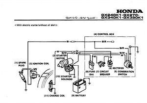 Honda Gx390 Starter Switch Wiring Diagram Honda Gx340 Schematic Honda Engines Gx340 Qac Engine Jpn