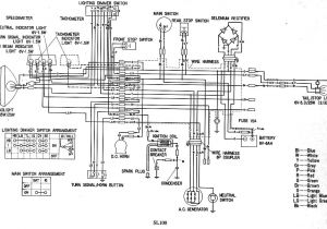 Honda Xl 125 Wiring Diagram Honda Sl100 Wiring Diagram Wiring Diagram Inside