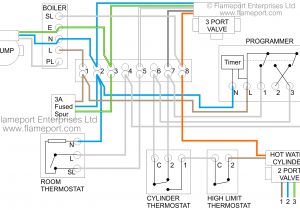Honeywell 3 Port Wiring Diagram Electrical Y Plan Drawing Single Phase House Wiring Diagram
