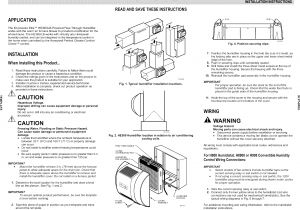 Honeywell Fan Center Wiring Diagram Honeywell He365b1004 User Manual Humidifier Manuals and