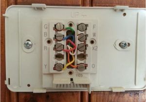 Honeywell Heat Pump thermostat Wiring Diagram Rth6350 Yc 0109 thermostat Wiring Diagram On Trane thermostat