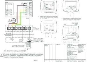 Honeywell Mercury thermostat Wiring Diagram Wiring Diagram for Honeywell thermostat Rth2300b Non Programmable Am