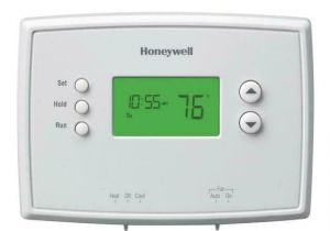 Honeywell T5 7 Day Programmable thermostat Wiring Diagram Honeywell 5 2 Day Programmable thermostat with Backlight Rth2300b1038