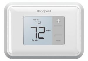 Honeywell T5 7 Day Programmable thermostat Wiring Diagram Honeywell Rth5160d1003 Simple Display Non Programmable thermostat
