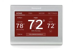 Honeywell T9 thermostat Wiring Diagram Honeywell Rth9585wf1004 Wi Fi Smart Color 7 Day Programmable thermostat