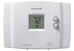 Honeywell T9 Wiring Diagram Digital Non Programmable thermostat Rth111b1016