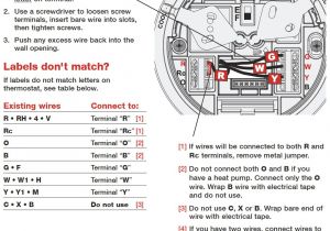 Honeywell thermostat 4 Wire Diagram Honeywell thermostat Wiring Instructions Hvac Honeywell thermostat 4 Wire Diagram Honeywell thermostat Wiring Instructions Hvac