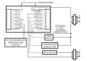 Honeywell thermostat Wiring Diagram 2 Wire Wiring Diagram thermostat Wiring Diagram Operations