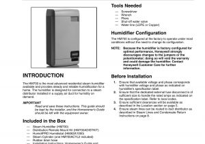 Honeywell Truesteam Humidifier Wiring Diagram Hm700a1000 Electrode Steam Humidifier Manualzz
