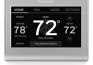 Honeywell Wifi Smart thermostat Wiring Diagram Honeywell Rth9585wf1004 Wi Fi Smart Color 7 Day Programmable
