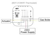 Honeywell Wifi thermostat Wire Diagram Beok Bot 313wifi Gas Kessel Heizung thermostat Blau Weia Ac220v Wifi Temperatur Regler Fur Kessel Wochentlich Programmierbare