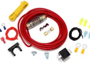 Horn Tech Train Horn Wiring Diagram Amazon Com Kleinn Air Horns 6852 Wiring Kit Automotive