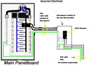 Hot Tub Heater Wiring Diagram I Have A 220 V Hot Tub the Electrician Ran A 4 Wire